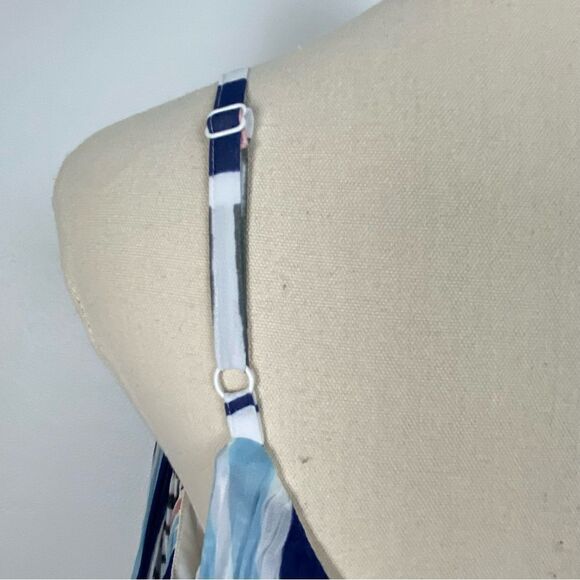 Lane Bryant‎ Striped Maxi Dress Size 14/16 Casual Travel Beachy Resort Sundress - Picture 9 of 15